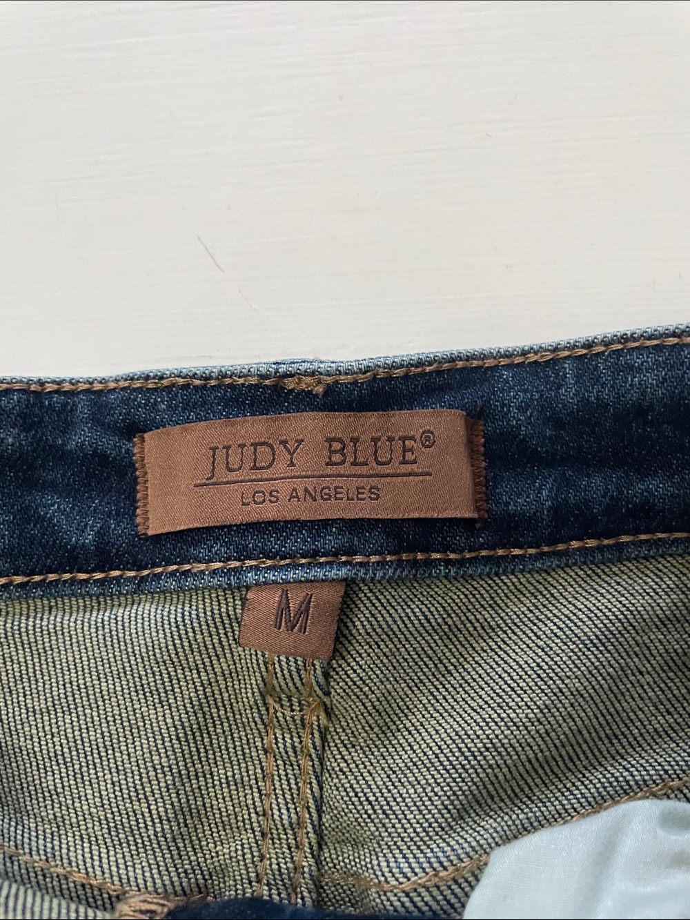 Judy Blue denim Jean shorts size medium - Picture 3 of 8